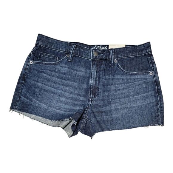 Universal Thread Pants - Universal Thread Blue Jean Shorts Frayed Hem